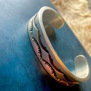 Emerson (Bill) sterling silver Navajo bracelet